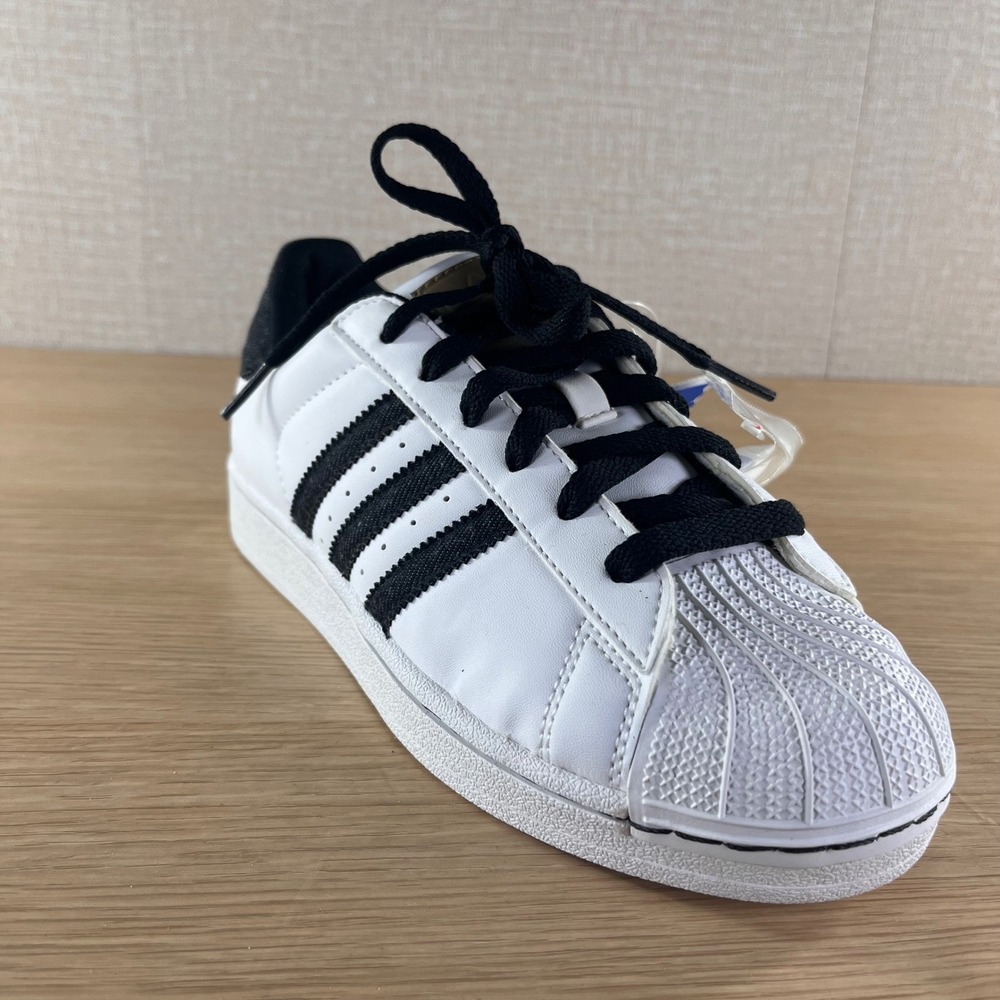 Adidas Superstar 2 W Womens 6.5 White Black Pink Sneakers G56660 New With Tags